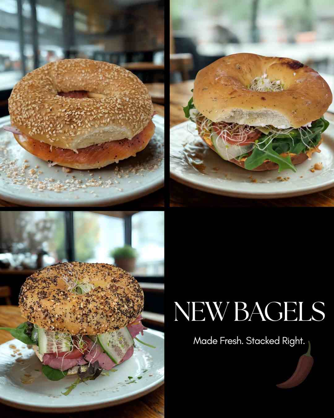 NEW BAGELS JUST DROPPED 🥯✨