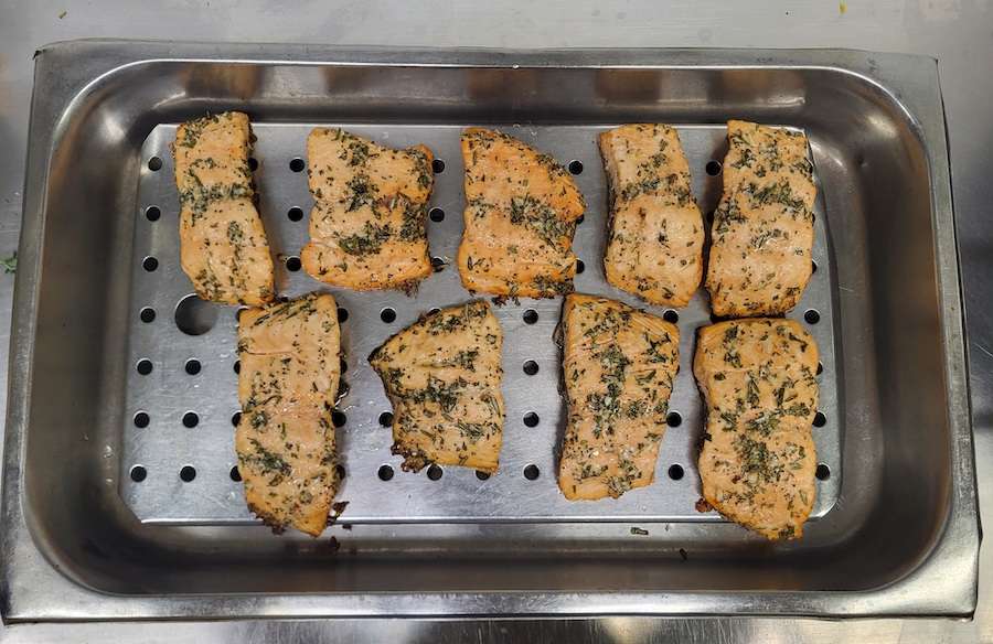 Rosemary & Garlic Roasted Salmon